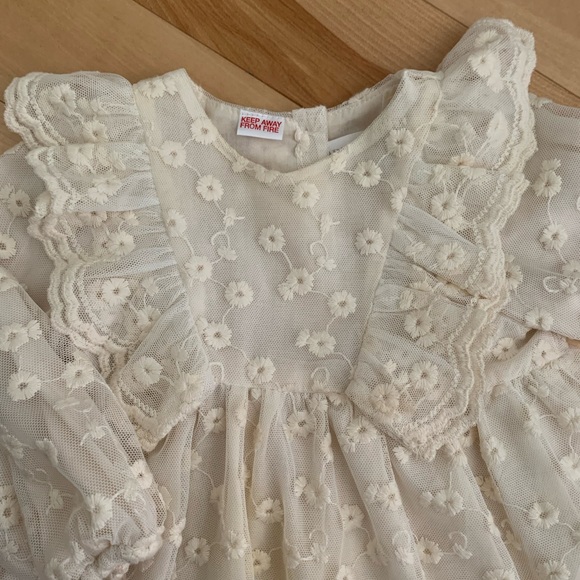 Zara - Beautiful laced dress - 12-18M - Picture 2 of 6